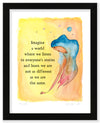 Story People Color Wash Print