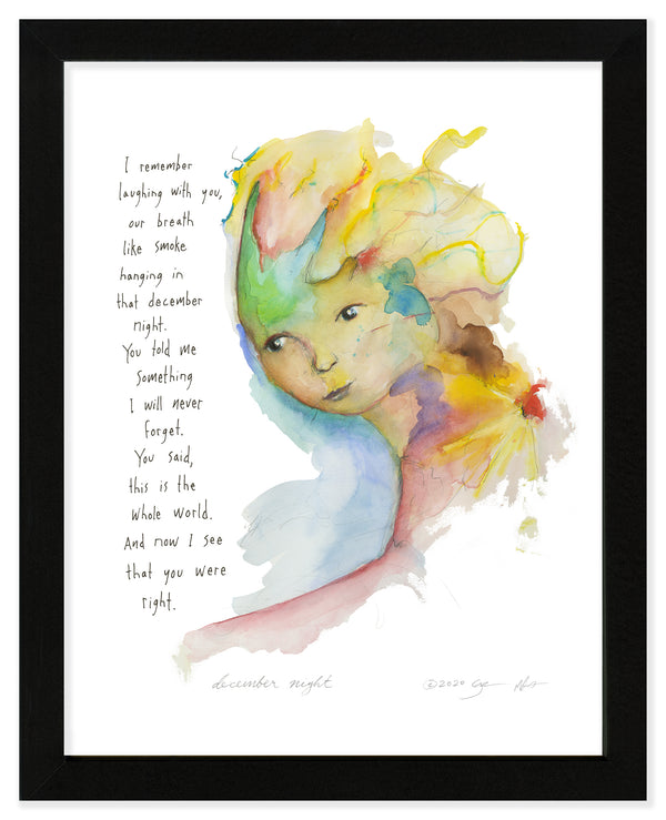 December Night Art Print