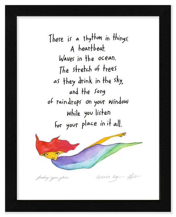 Finding Your Place Art Print