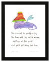 Getting Along Art Print