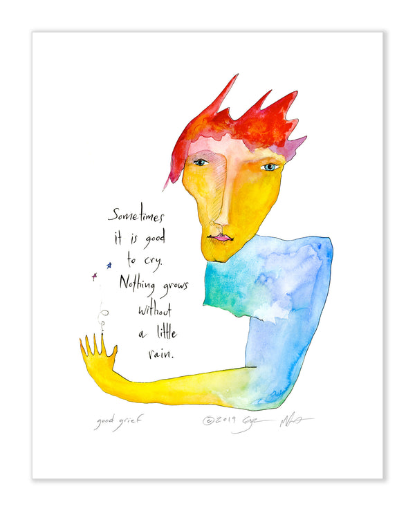 Good Grief Art Print