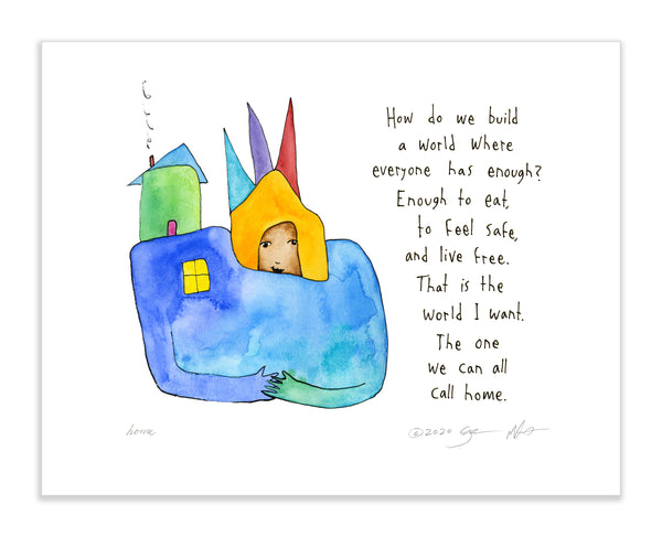 Home Art Print