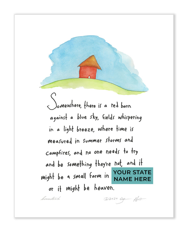 Homestead Art Print