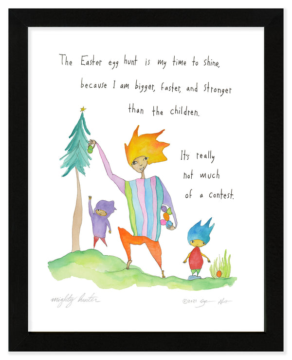 Mighty Hunter Art Print