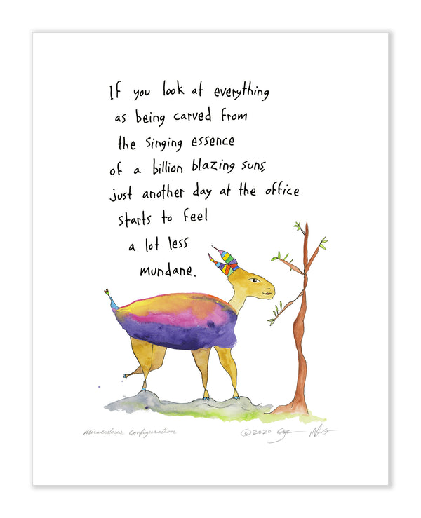 Miraculous Configuration Art Print