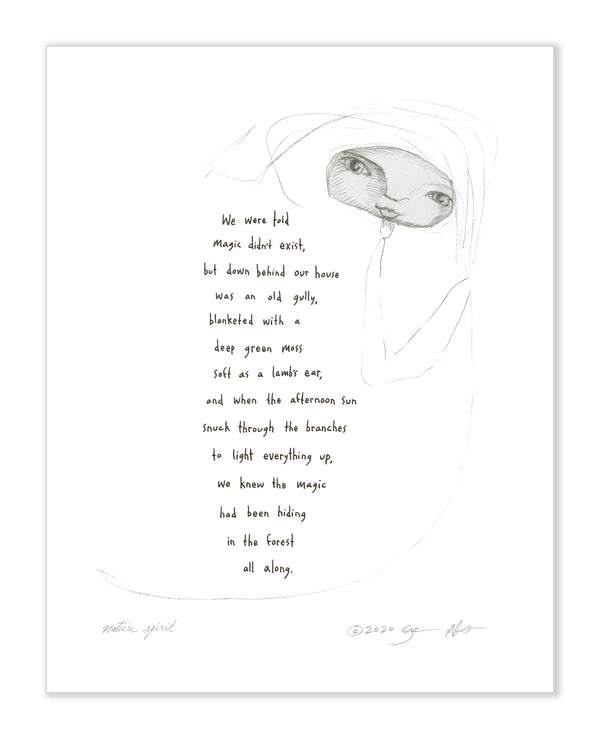 Nature Spirit Art Print