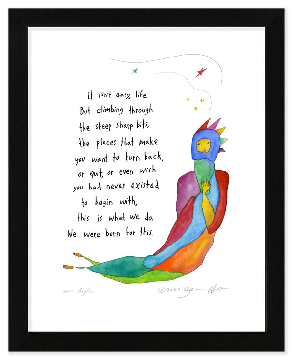 New Highs Art Print