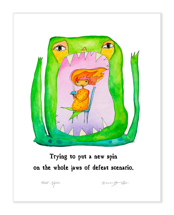 New Spin Art Print