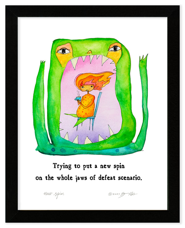 New Spin Art Print
