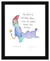 Off the Hook Art Print