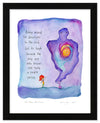 Old Man Darkness Art Print