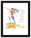 On the Road Art Print
