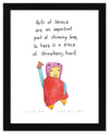 Piece of Toast Art Print