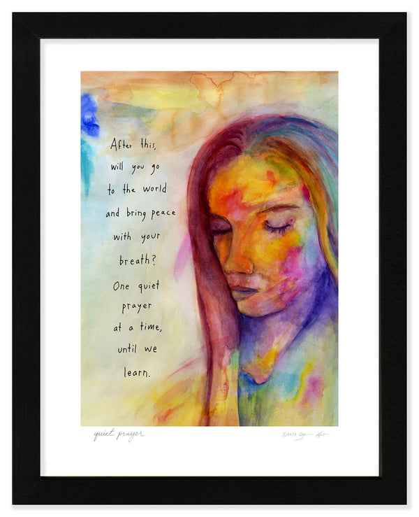 Quiet Prayer Art Print