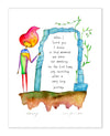 Returning Art Print
