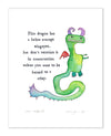 Sore Subject Art Print