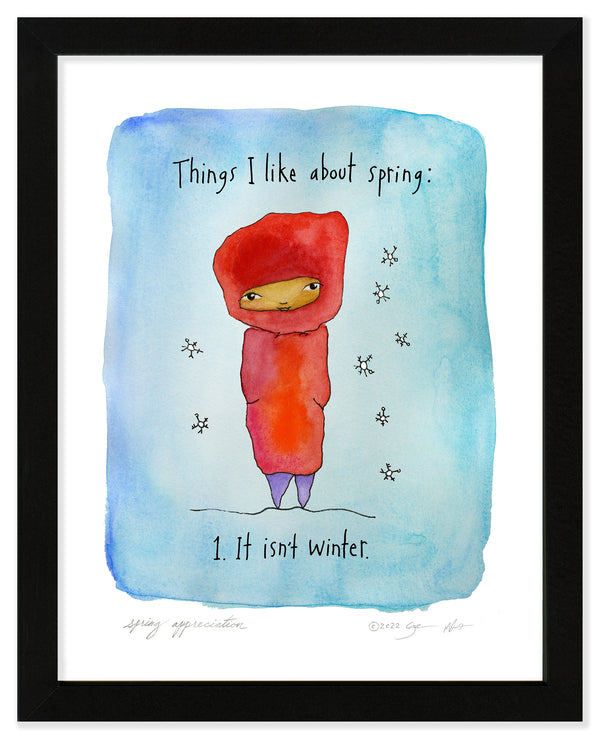 Spring Appreciation Art Print