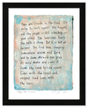 Stay the Course Gel Print