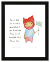 Support Ned Art Print