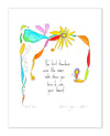 Teach Love Art Print