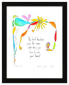 Teach Love Art Print