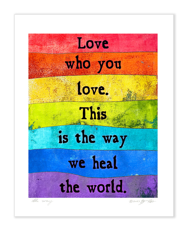 The Way (2025) Gel Print