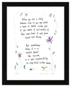 Timber Art Print