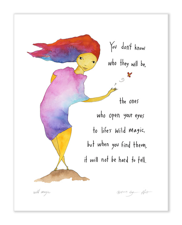 Wild Magic Art Print