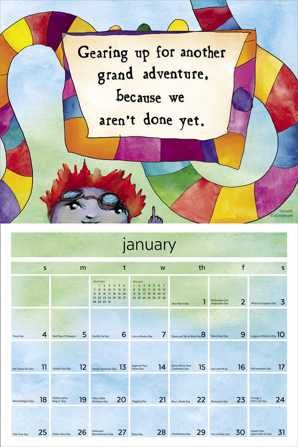 StoryPeople Calendar 2026