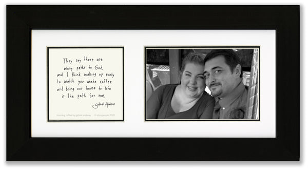 Morning Coffee 4x6 Photo Frame