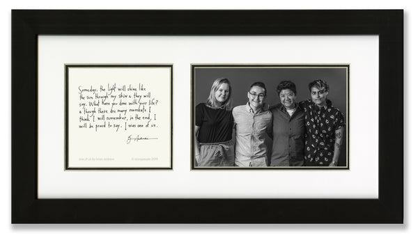 One Of Us 4x6 Photo Frame