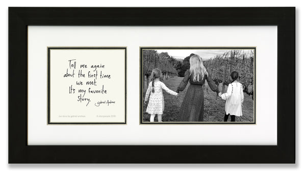 Our Story 4x6 Photo Frame