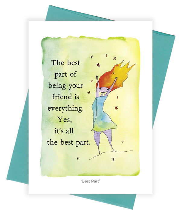 Best Part Greeting Card