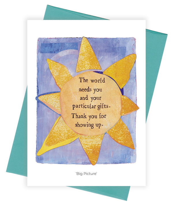 Big Picture Greeting Card