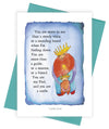 Castle Dad Greeting Card