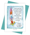 Cowabunga Greeting Card
