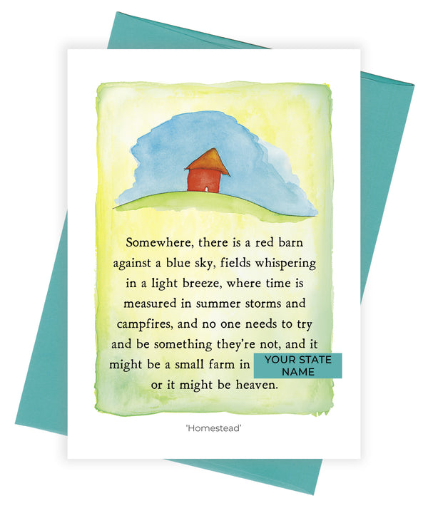 Homestead Greeting Card