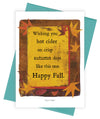 Hot Cider Greeting Card