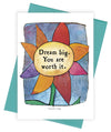 Dream Big Greeting Card