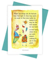Real Reason Greeting Card