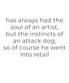 Born for Retail Art Print