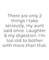 Laughter & Digestion Art Print