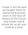 One Child Art Print