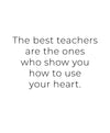 Teach Love Art Print