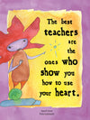 Teach Love Sticker