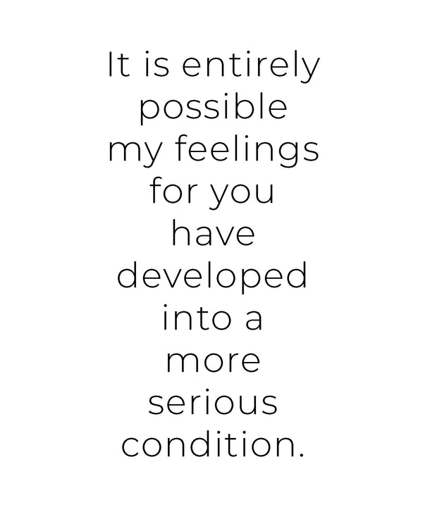 Chronic Greeting Card