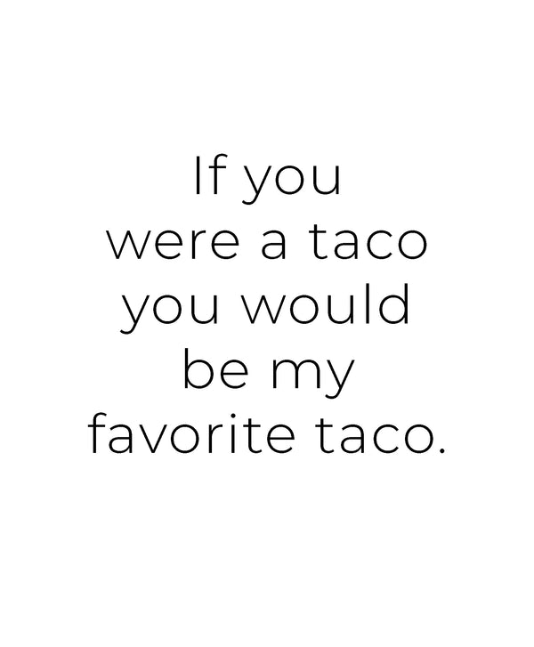 Favorite Taco 4x6 Photo Frame