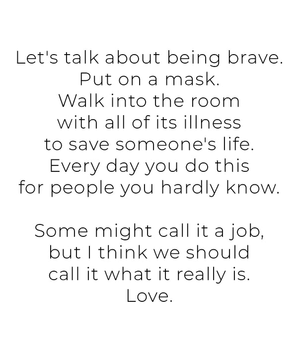 Heart Workers Greeting Card