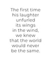 His Laughter Greeting Card