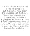 Landscape of the Heart (fem) Greeting Card